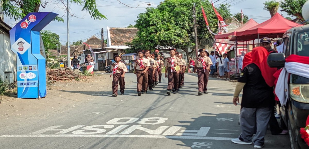 GERAK JALAN DALAM RANGKA HUT RI KE-80
