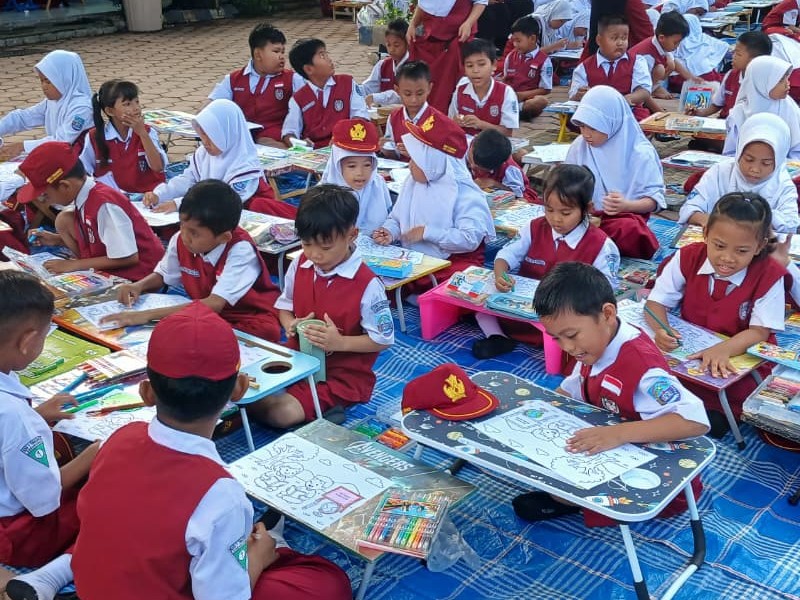 LOMBA MEWARNAI DALAM RANGKA MEMPERINGATI HUT PGRI KE-80 DAN HGN 2025 RANTING TRIGONCO